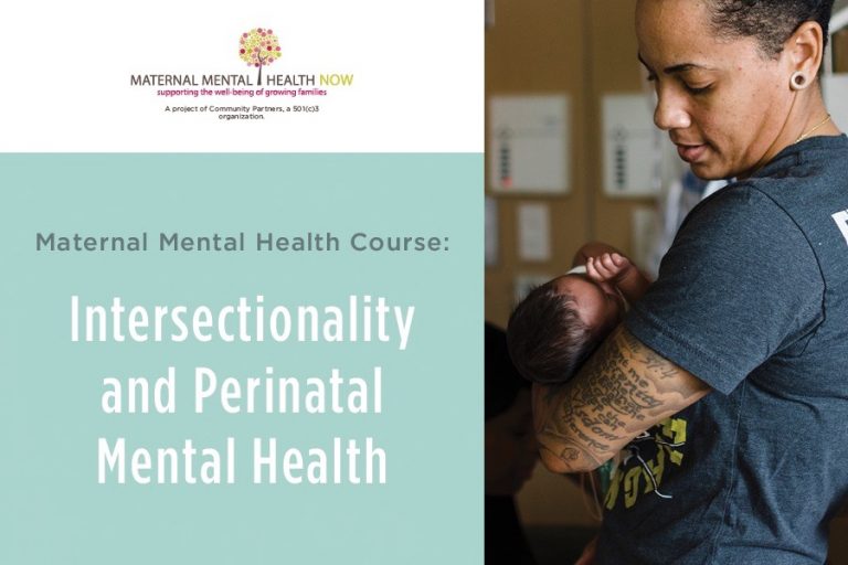 Intersectionality And Perinatal Mental Health | MATERNAL MENTAL HEALTH NOW