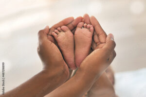 African American Baby Feet Preview